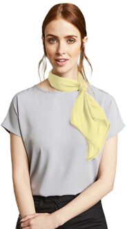 Premier Dames/vrouwenwerk Chiffon Formele Sjaal (Citroen) Geel