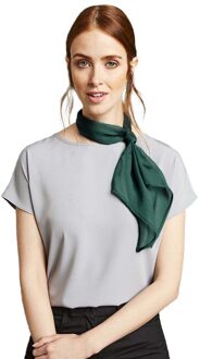 Premier Dames/vrouwenwerk Chiffon Formele Sjaal (Fles) Groen