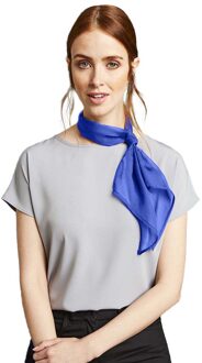 Premier Dames/vrouwenwerk Chiffon Formele Sjaal (Koninklijk) Blauw