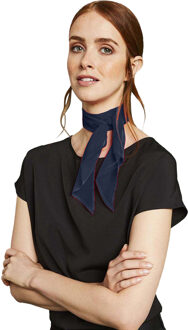Premier Dames/vrouwenwerk Chiffon Formele Sjaal (Marine) - maat Navy