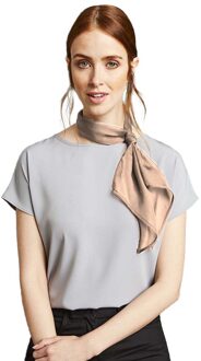 Premier Dames/vrouwenwerk Chiffon Formele Sjaal (Natuurlijk) Naturel