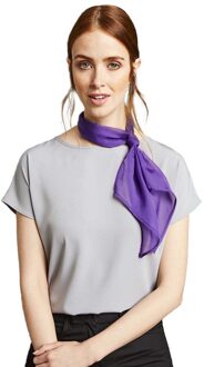 Premier Dames/vrouwenwerk Chiffon Formele Sjaal (Rijke Violet) - One Size