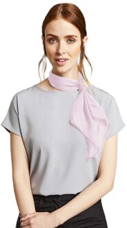 Premier Dames/vrouwenwerk Chiffon Formele Sjaal (Roze) - One Size