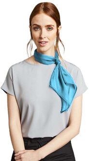 Premier Dames/vrouwenwerk Chiffon Formele Sjaal (Turquoise)