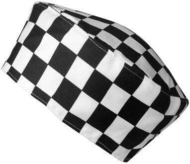 Premier Denim Koksmuts (Zwart/Wit)