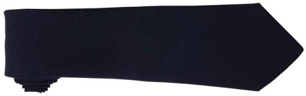 Premier Effen polyester stropdas (Marine) Navy - One Size