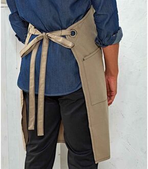 Premier Gerst Gerecycleerd Volledig Schort (Kaki/Bruin) - One Size