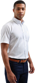 Premier Handtekening overhemd met korte mouwen voor heren (Wit) - 14.5 inch