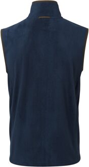 Premier Heren Artisan Fleece Gilet (Marine / Bruin) Navy/blauw - 2XL