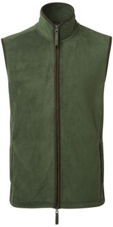 Premier Heren Artisan Fleece Gilet (Mosgroen/bruin) - M