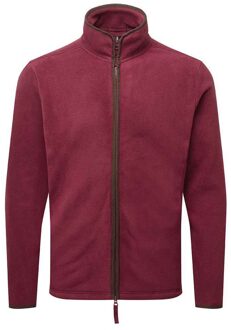Premier Heren Artisan Fleece Jas (Bourgogne/Bruin) - XL
