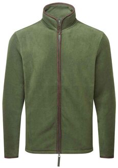 Premier Heren Artisan Fleece Jas (Mosgroen/bruin) - L