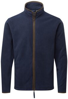 Premier Heren artisan fleece jas Navy/blauw