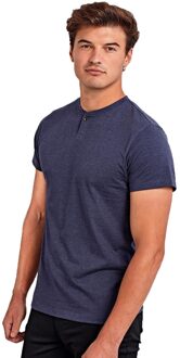 Premier Heren Comis Duurzaam T-shirt (Marine Marl) - maat XL Navy