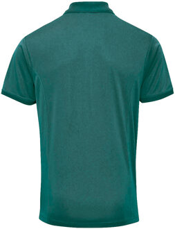 Premier Heren Coolchecker Pique korte mouw Polo T-Shirt (Fles) - maat 4XL Groen