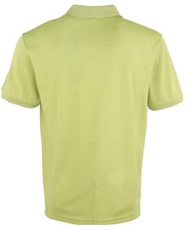 Premier Heren Coolchecker Pique Poloshirt (Kalk) - maat L Groen