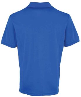 Premier Heren Coolchecker Pique Poloshirt (Koningsblauw) - M