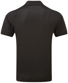 Premier Heren Coolchecker Pique Poloshirt (Zwart)