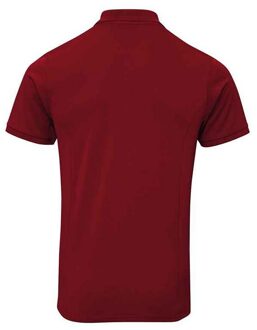 Premier Heren Coolchecker Plus Piqu Polo Shirt (Bourgondië) Bourgogne - 4XL