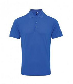 Premier Heren Coolchecker Plus Piqu Polo Shirt (Koninklijk) Blauw - 2XL