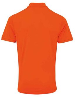 Premier Heren Coolchecker Plus Piqu Polo Shirt (Oranje) - maat