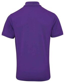 Premier Heren Coolchecker Plus Piqu Polo Shirt (Paars) - maat S