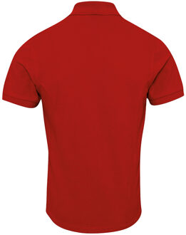 Premier Heren Coolchecker Plus Piqu Polo Shirt (Rood) - 5XL