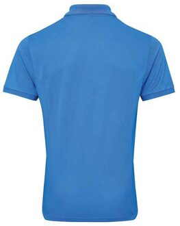 Premier Heren Coolchecker Plus Piqu Polo Shirt (Saffierblauw) - maat L