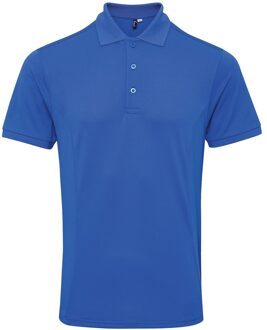 Premier Heren Coolchecker Plus Pique Polo Met CoolPlus (Koninklijk) - maat 4XL Blauw