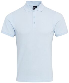 Premier Heren Coolchecker Plus Pique Polo Met CoolPlus (Lichtblauw) - L