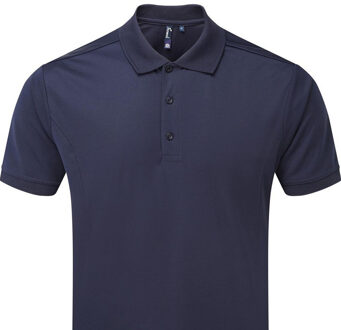 Premier Heren coolchecker poloshirt Navy