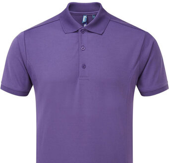 Premier Heren coolchecker poloshirt Paars