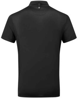 Premier Heren Essential Coolchecker koksshirt met korte mouwen (Zwart) - S