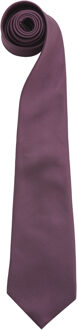 Premier Heren "Kleuren" Gewone mode / Business Tie (Pakket van 2) (Paars)