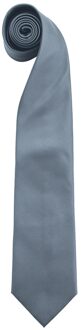 Premier Heren Kleuren Mode Stropdas (Grijs) - One Size