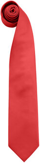Premier Heren Kleuren Mode Stropdas (Rood)