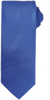 Premier Heren Micro Wafel Formele Work Tie (Koninklijk) Blauw