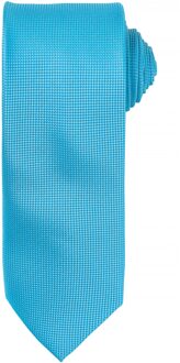 Premier Heren Micro Waffle Formal Work Tie (Pakket van 2) (Turquoise) - One Size