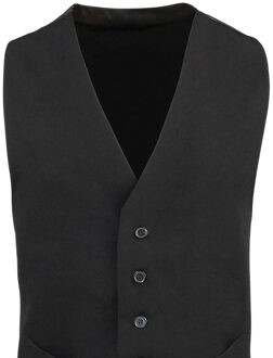 Premier Heren polyester gevoerde bodywarmer Zwart