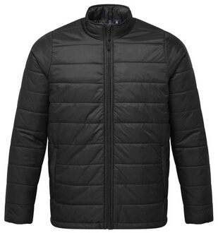 Premier Heren Recyclight gewatteerde jas (Zwart) - 3XL