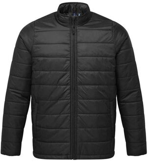 Premier Heren Recyclight gewatteerde jas (Zwart) - 4XL