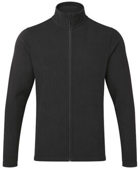Premier Heren Recyclight Microfleece Full Zip Jas (Zwart) - maat 5XL