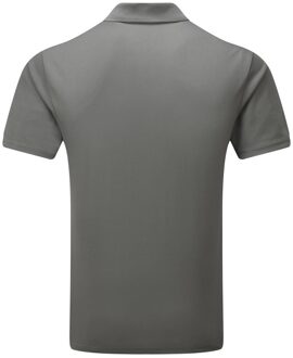 Premier Heren spun geverfd poloshirt Grijs