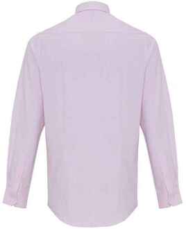 Premier Heren stripe oxford overhemd Wit