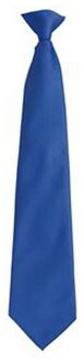 Premier Herenmode "Kleuren" Work Clip On Tie (Koninklijk) Blauw - One Size