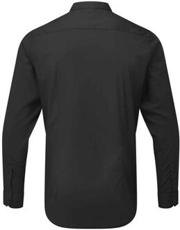 Premier Herenoverhemd met bandjes en lange mouwen Zwart