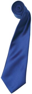 Premier Herensatineband (smal blad) (pakje van 2) (Marineblauw) - One Size