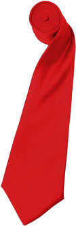 Premier Herensatineband (smal blad) (pakje van 2) (Rood)