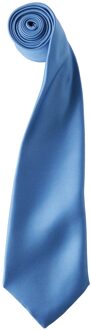 Premier Herensatineband (Smalblad) (Middenblauw) - One Size