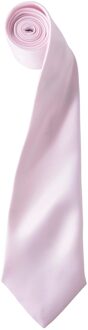 Premier Herensatineband (Smalblad) (Roze) - One Size